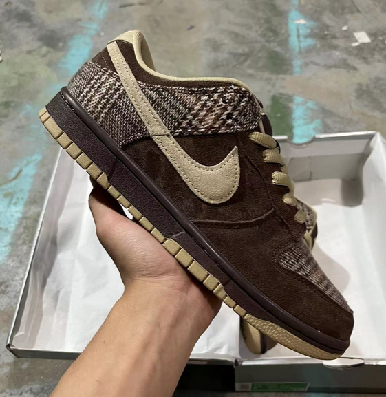 Women's Dunk Low Brown Shoes 211